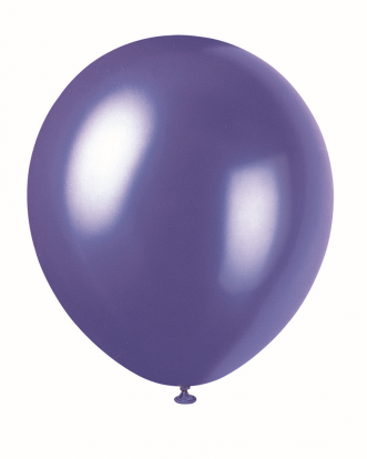 Balons, perlamutra, violets (30 cm)